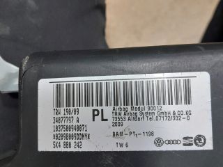 bontott VW GOLF VI Jobb Függönylégzsák és Oldallégzsák