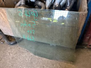 bontott VW GOLF VI Jobb hátsó Ablak