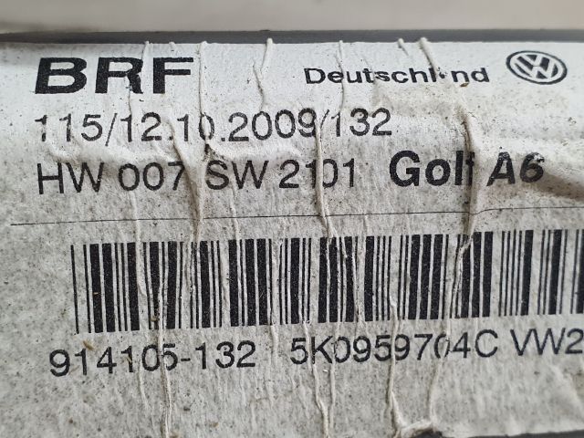 bontott VW GOLF VI Jobb hátsó Ablakemelő Motor