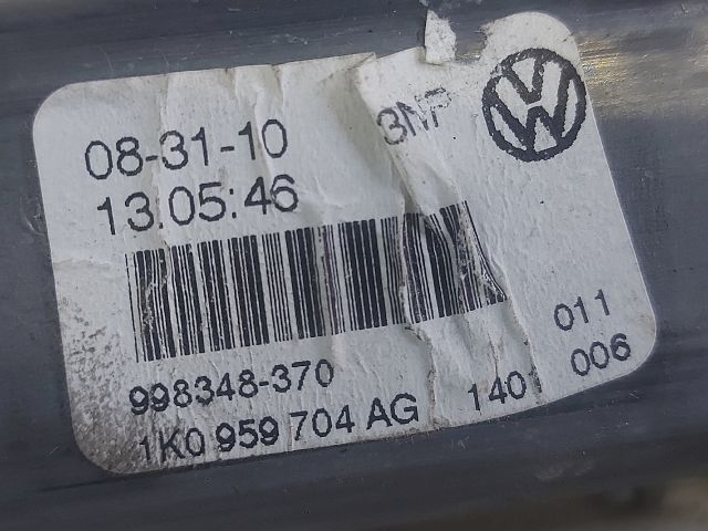 bontott VW GOLF VI Jobb hátsó Ablakemelő Motor