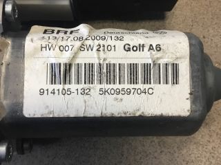 bontott VW GOLF VI Jobb hátsó Ablakemelő Motor