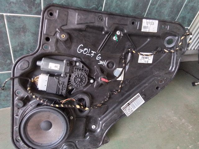 bontott VW GOLF VI Jobb hátsó Ablakemelő Szerkezet (Elektromos)