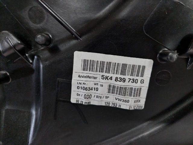 bontott VW GOLF VI Jobb hátsó Ablakemelő Szerkezet (Mechanikus)