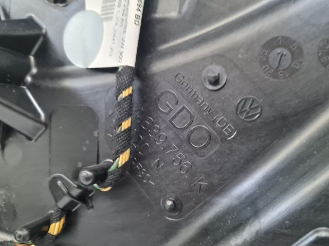 bontott VW GOLF VI Jobb hátsó Ablakemelő Szerkezet (Mechanikus)