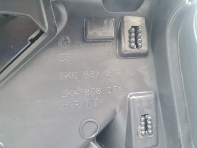 bontott VW GOLF VI Jobb hátsó Ajtó Kárpit