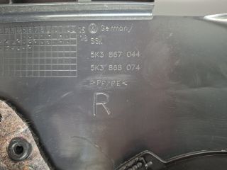 bontott VW GOLF VI Jobb hátsó Ajtó Kárpit