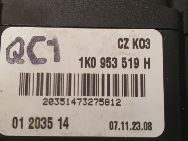 bontott VW GOLF VI Jobb Kormánykapcsoló Ablaktörlő