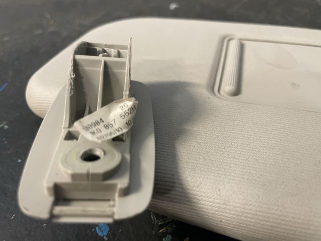 bontott VW GOLF VI Jobb Napellenző