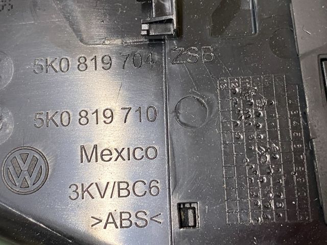 bontott VW GOLF VI Jobb Szellőző