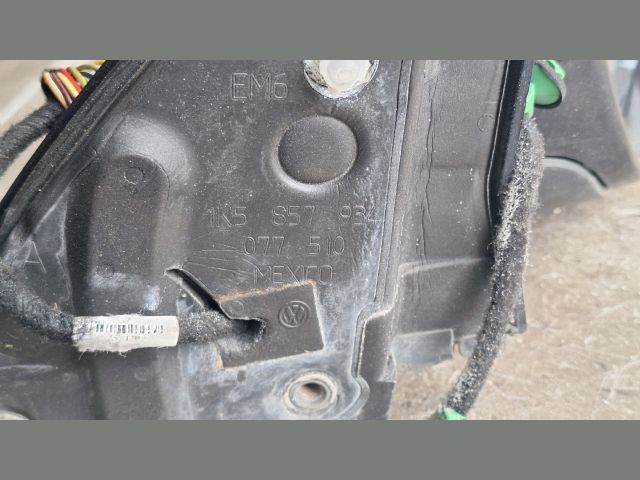 bontott VW GOLF VI Jobb Visszapillantó Tükör (Elektromos)