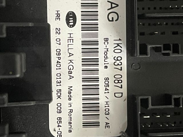 bontott VW GOLF VI Komfort Elektronika