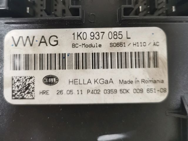 bontott VW GOLF VI Komfort Elektronika