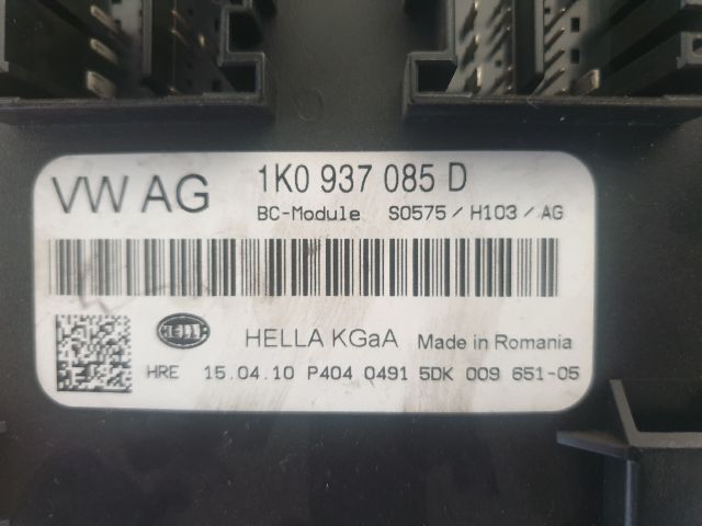 bontott VW GOLF VI Komfort Elektronika