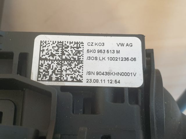 bontott VW GOLF VI Komplett Kormánykapcsoló (Bajuszkapcsoló)