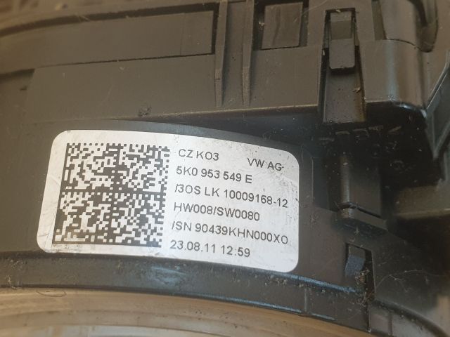 bontott VW GOLF VI Komplett Kormánykapcsoló (Bajuszkapcsoló)