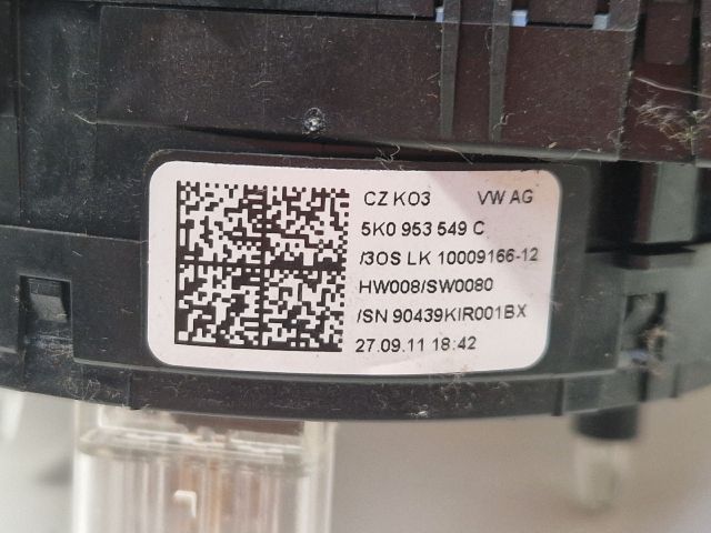 bontott VW GOLF VI Komplett Kormánykapcsoló (Bajuszkapcsoló)