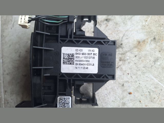 bontott VW GOLF VI Komplett Kormánykapcsoló (Bajuszkapcsoló)