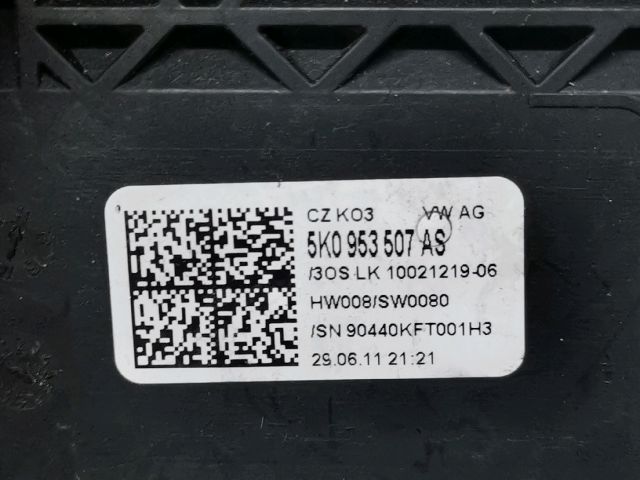 bontott VW GOLF VI Komplett Kormánykapcsoló (Bajuszkapcsoló)