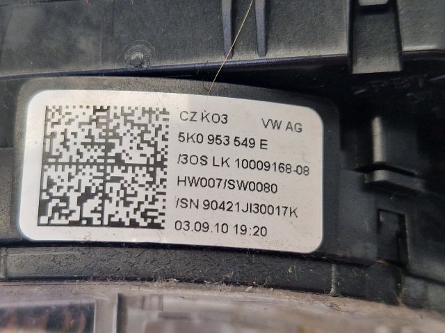 bontott VW GOLF VI Komplett Kormánykapcsoló (Bajuszkapcsoló)