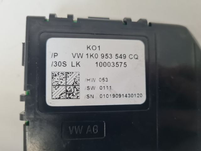 bontott VW GOLF VI Kormányoszlop Vezérlő