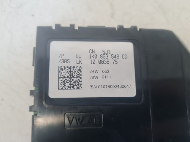 bontott VW GOLF VI Kormányoszlop Vezérlő