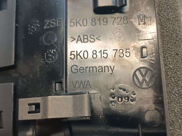 bontott VW GOLF VI Középső Szellőző