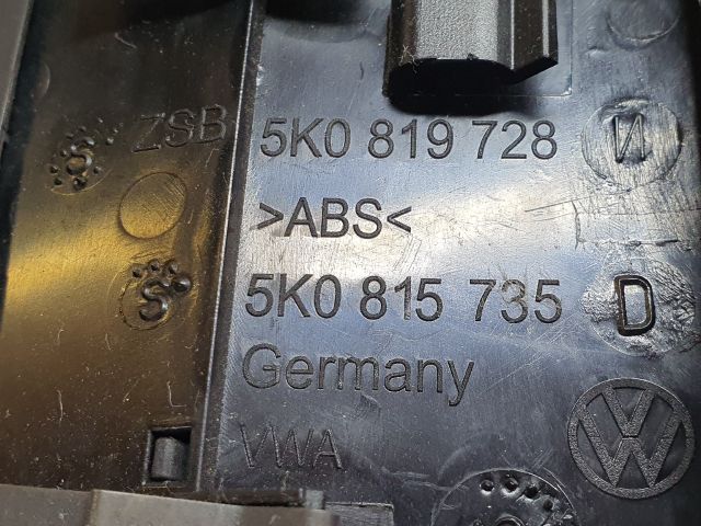 bontott VW GOLF VI Középső Szellőző