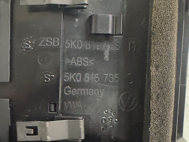 bontott VW GOLF VI Középső Szellőző