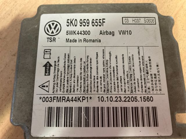 bontott VW GOLF VI Légzsák Elektronika