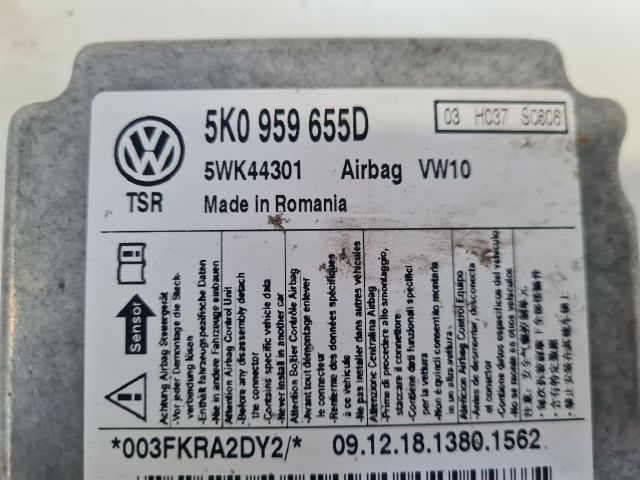 bontott VW GOLF VI Légzsák Elektronika