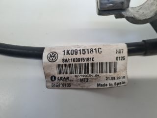 bontott VW GOLF VI Negatív Kábel