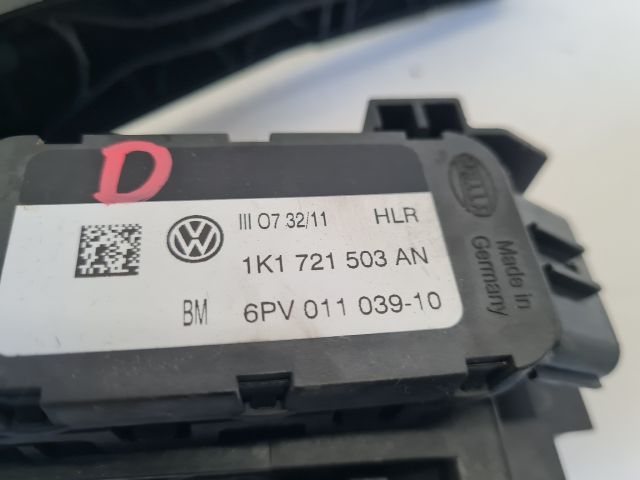 bontott VW GOLF VI Pedálsor (Gáz, Fék, Kuplung)