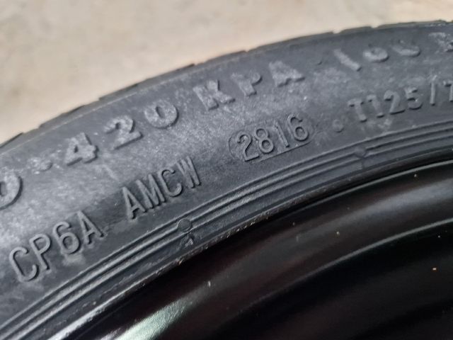 bontott VW GOLF VI Pótkerék