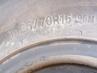 bontott VW GOLF VI Pótkerék