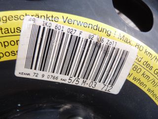 bontott VW GOLF VI Pótkerék