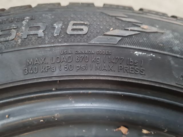 bontott VW GOLF VI Pótkerék