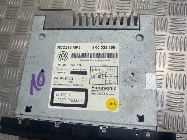 bontott VW GOLF VI Rádió / CD