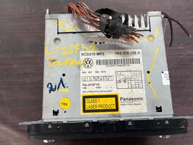 bontott VW GOLF VI Rádió / CD