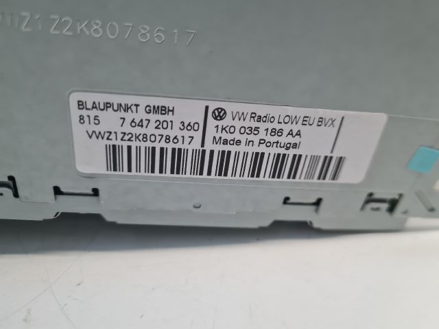 bontott VW GOLF VI Rádió / CD