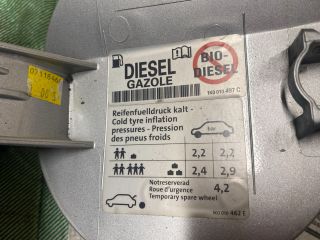 bontott VW GOLF VI Tankajtó