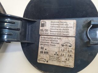 bontott VW GOLF VI Tankajtó