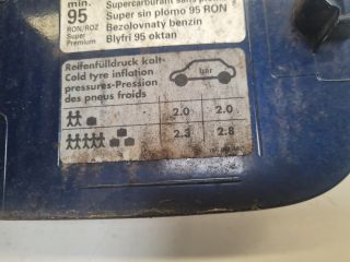 bontott VW GOLF VI Tankajtó