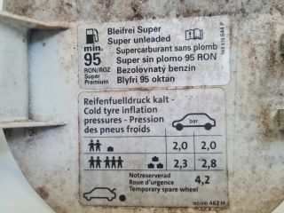 bontott VW GOLF VI Tankajtó