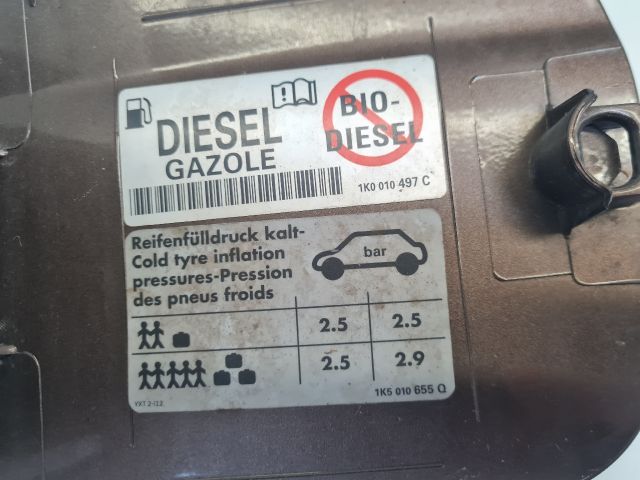 bontott VW GOLF VI Tankajtó