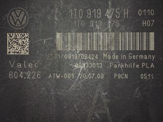 bontott VW GOLF VI Tolatóradar Elektronika