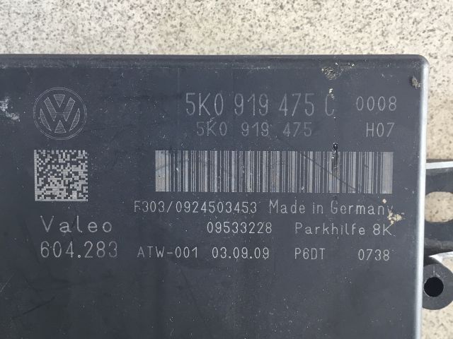 bontott VW GOLF VI Tolatóradar Elektronika