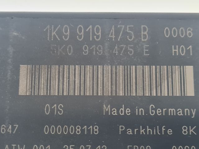 bontott VW GOLF VI Tolatóradar Elektronika