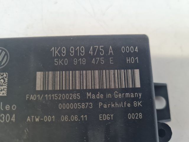 bontott VW GOLF VI Tolatóradar Elektronika