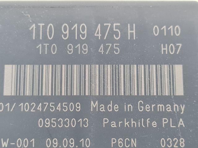 bontott VW GOLF VI Tolatóradar Elektronika