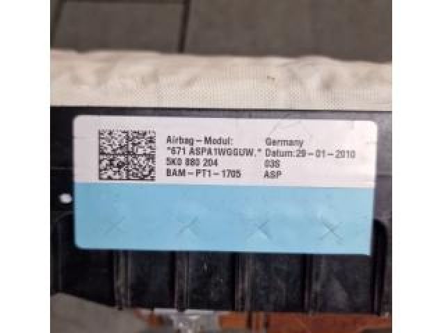 bontott VW GOLF VI Utasoldali Légzsák